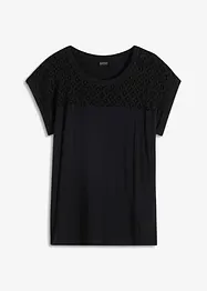 Shirt met kant, bonprix