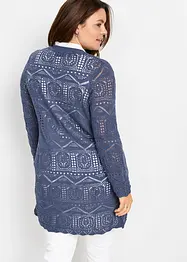 Lang vest van ajour, bonprix