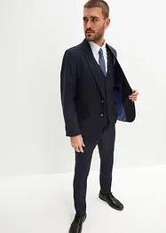 Pak met gilet en stropdas, slim fit (4-dlg. set), bonprix