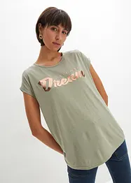 Longshirt van viscosemix, bonprix
