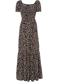 Maxi jurk van viscose, korte maat, bonprix