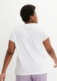 Luchtig shirt met kant, bonprix