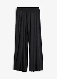 Pyjamabroek met wijde pijpen en viscose, bonprix
