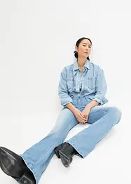 Bootcut jeans mid waist, stretch, bonprix