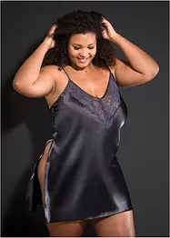 Satijnen slipdress, bonprix