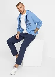 Sweatvest met capuchon en comfort fit, bonprix