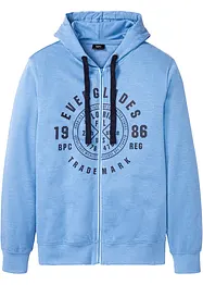Sweatvest met capuchon en comfort fit, bonprix