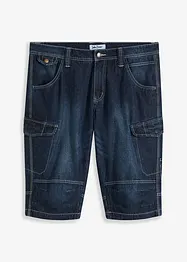 Lichte jeans cargo bermuda, relaxed fit, bonprix