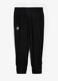 Loungewear harembroek met plooitjes, bonprix