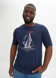 T-shirt (set van 2) van puur biologisch katoen, bonprix