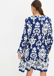 Gedessineerde tuniekjurk van soepele viscose, bonprix