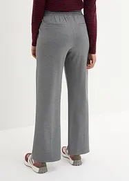 Punto di roma broek met scherpe vouwen en comfortband, bonprix