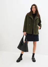 Oversized jas in wollen look, bonprix