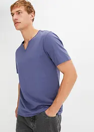 Essential stretch T-shirt met biologisch katoen, bonprix