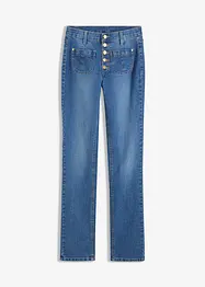 Straight jeans met high waist, bonprix