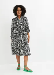 Midi jurk van viscose, bonprix