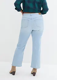 Wide leg jeans met high waist, bonprix