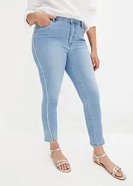 Jeans met stras, bonprix