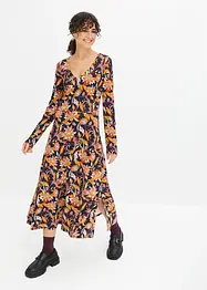 Midi jurk van punto di roma met bloemenprint, bonprix