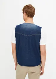 Jeans gilet van biologisch katoen, regular fit, bonprix