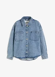 Oversized denim shacket, bonprix