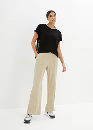 Punto di roma broek met biezen, bonprix