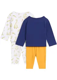 Baby longsleeve en broek (4-dlg. set), bonprix