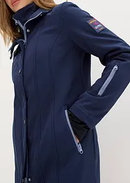 Stretch softshell jas in layerlook, waterafstotend, bonprix