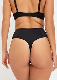 Taillestring met inzetstukken van mesh, bonprix
