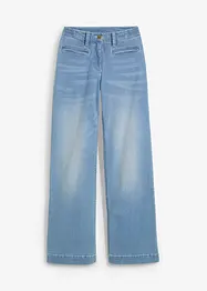 Flared Marlene Dietrich jeans, mid waist, bonprix