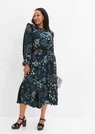 Gedessineerde midi jurk, bonprix