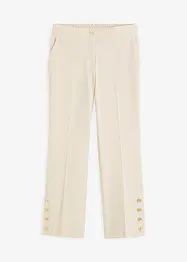 Pantalon met sierknopen, bonprix