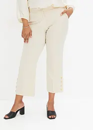 Pantalon met sierknopen, bonprix