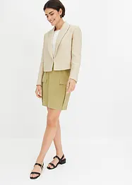 Korte bouclé blazer, bonprix