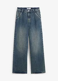 Wide leg jeans met high waist, bonprix