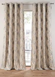 Jacquard gordijn met glans (1 stuk), bonprix