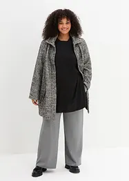 Oversized longshirt met zijsplitten, bonprix