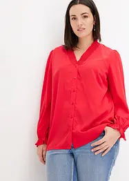 Blouse met smokwerk, bonprix