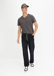 Loose fit instapjeans met comfort fit, straight, bonprix