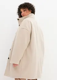 Korte coat in wollen look, bonprix