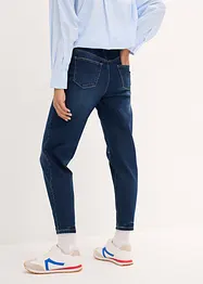 Barrel jeans met high waist, cropped, bonprix