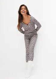 Thermo pyjama met legging (2-dlg. set), bonprix