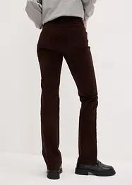 Stretch corduroy broek, straight, bonprix