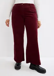 Corduroy broek in Marlene Dietrich stijl, bonprix