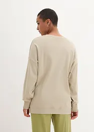 Oversized longsleeve met ballonmouwen, bonprix