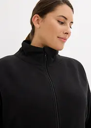 Fleece vest met ritszakken, bonprix