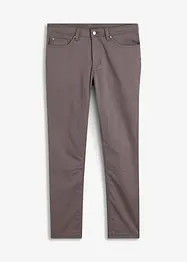 Essential regular fit stretch broek, straight met biologisch katoen, bonprix