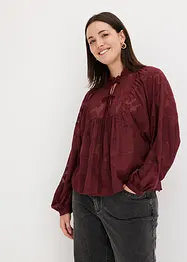 Blouse met volumineuze mouwen, bonprix