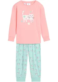 Meisjes pyjama van biologisch katoen (2-dlg. set), bonprix