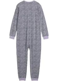 Meisjes pyjama onesie met biologisch katoen, bonprix